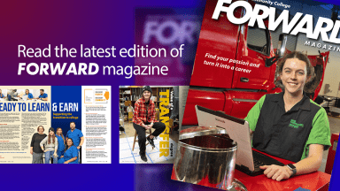 April 2024 FORWARD magazine cover and misc pages